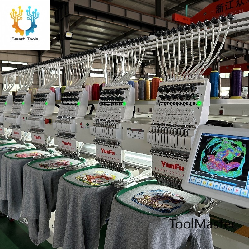 Embroidery Needle - Высокоскоростная 6-головочная вышивальная машина YUNFU 2026