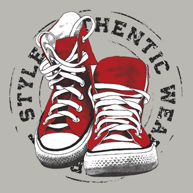 Embroidery Converse - Стильная обувь, топы с аппликацией, виниловые