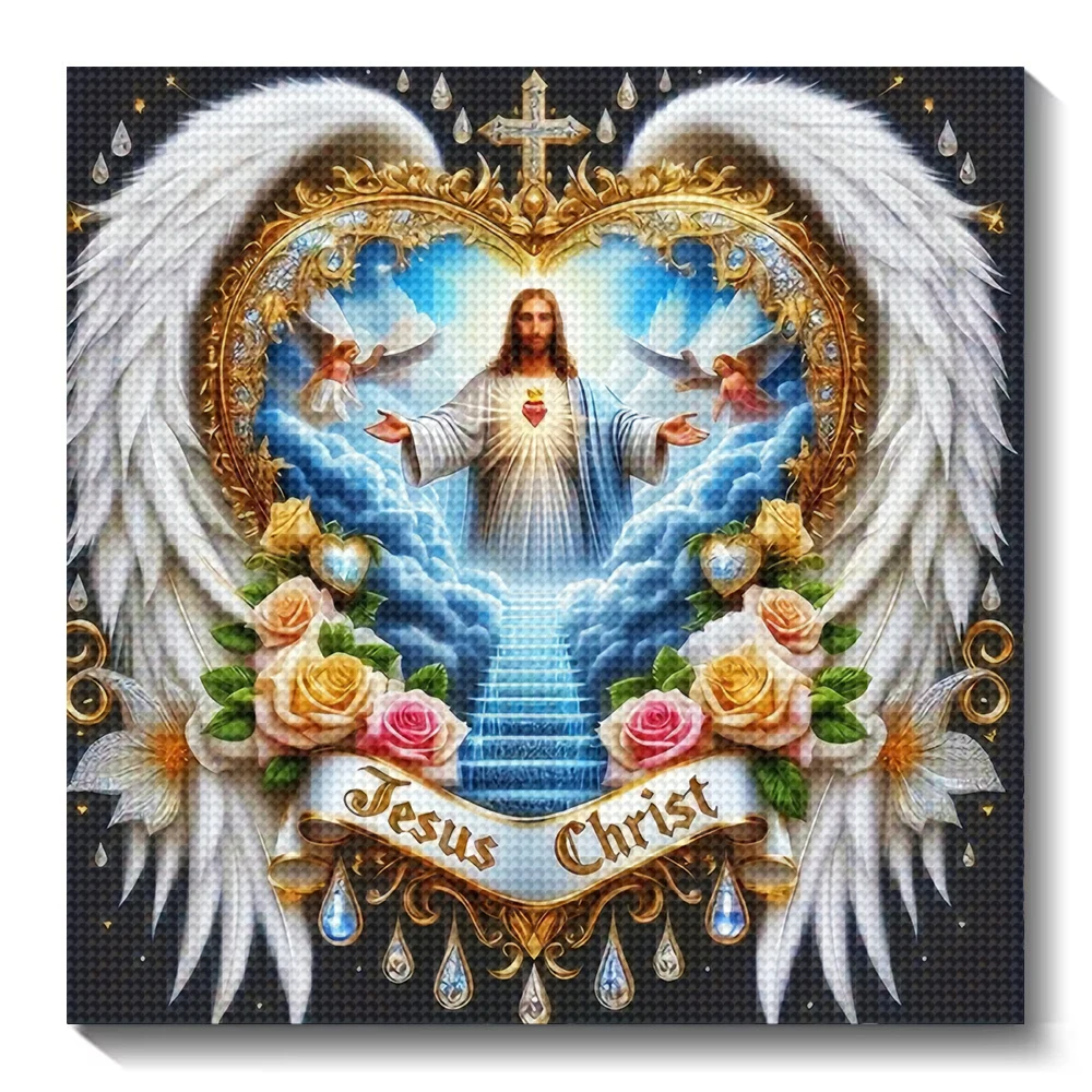 Embroidery Icon - 5D DIY алмазная живопись портрет Иисус