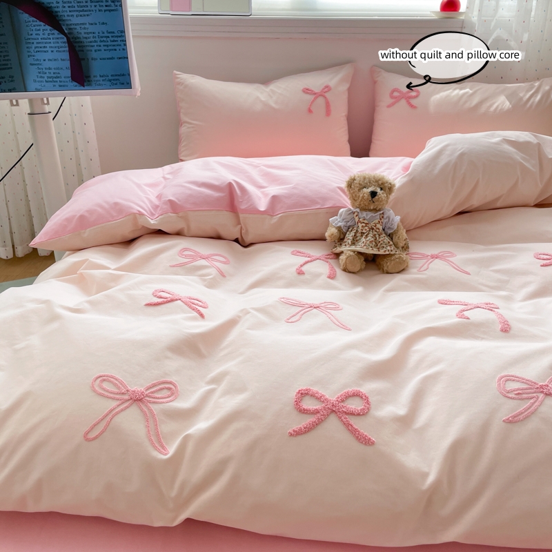 Комплект простыней из трех пре – обзор и цена Embroidery Quilt Cover