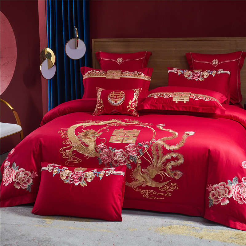 Комплект постельного белья из  – обзор и цена Embroidery Quilt Cover