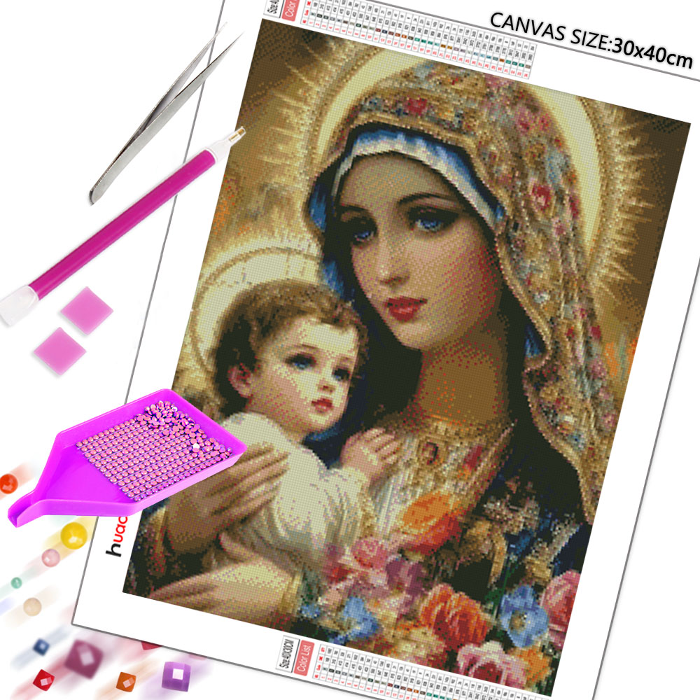 Набор для алмазной вышивки Hua – обзор и цена Embroidery Icon