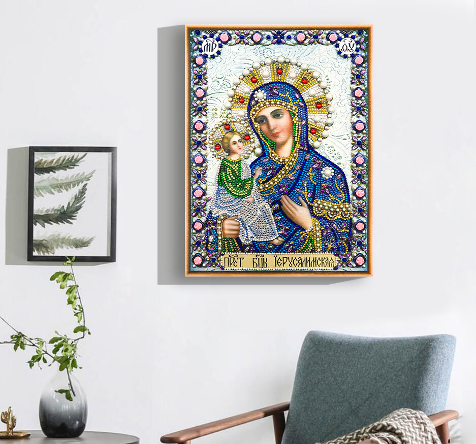 Новый 5d DIY алмазная живопись – обзор и цена Embroidery Icon