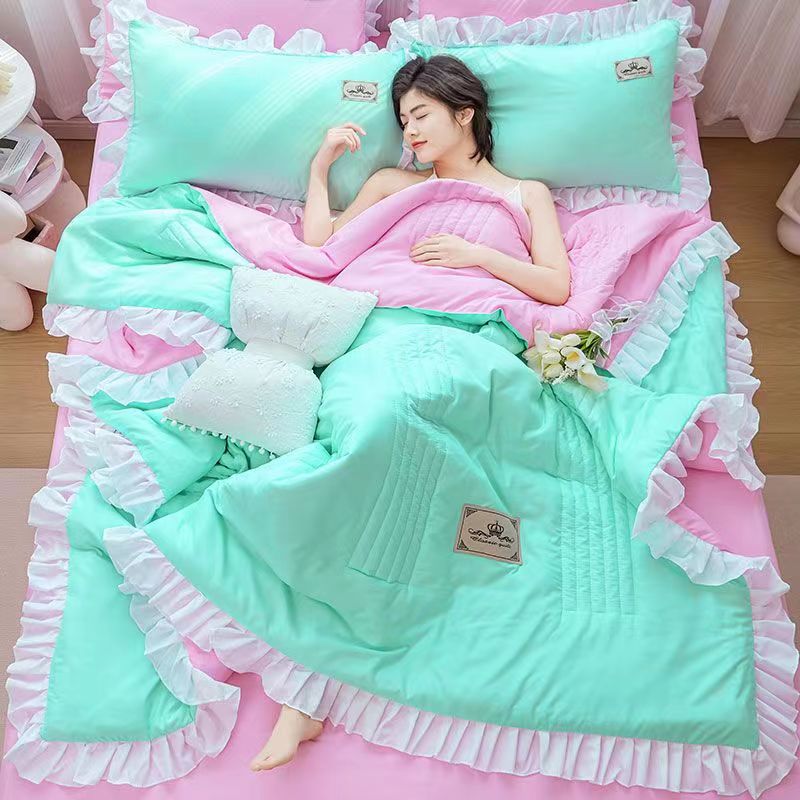 1/3 шт., корейское одеяло прин – обзор и цена Embroidery Quilt Cover