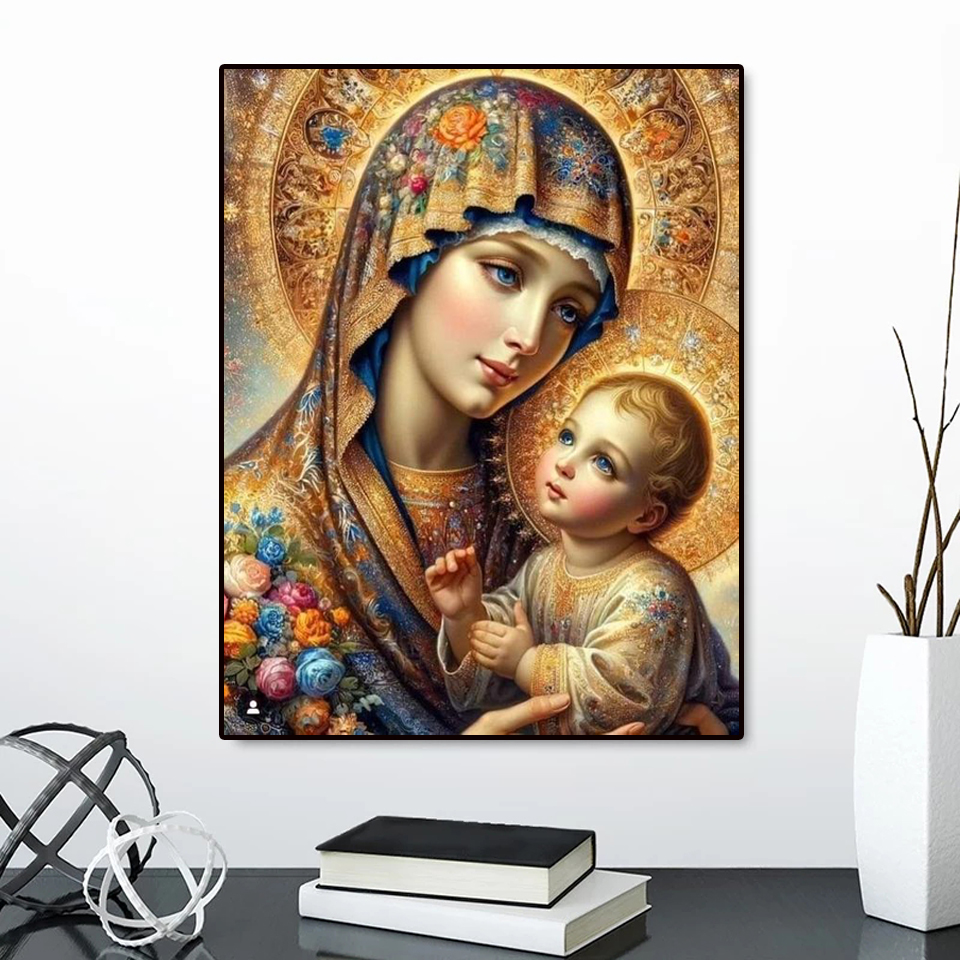 Набор для вышивания стразами « – обзор и цена Embroidery Icon
